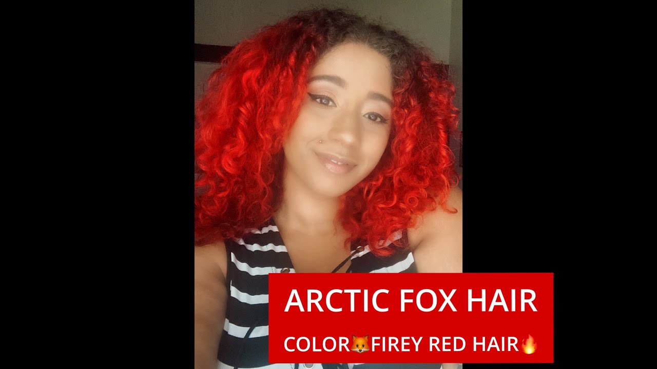 Arctic Fox Poison And Sunset Orange| Perfect For 4Th Of July - Youtube