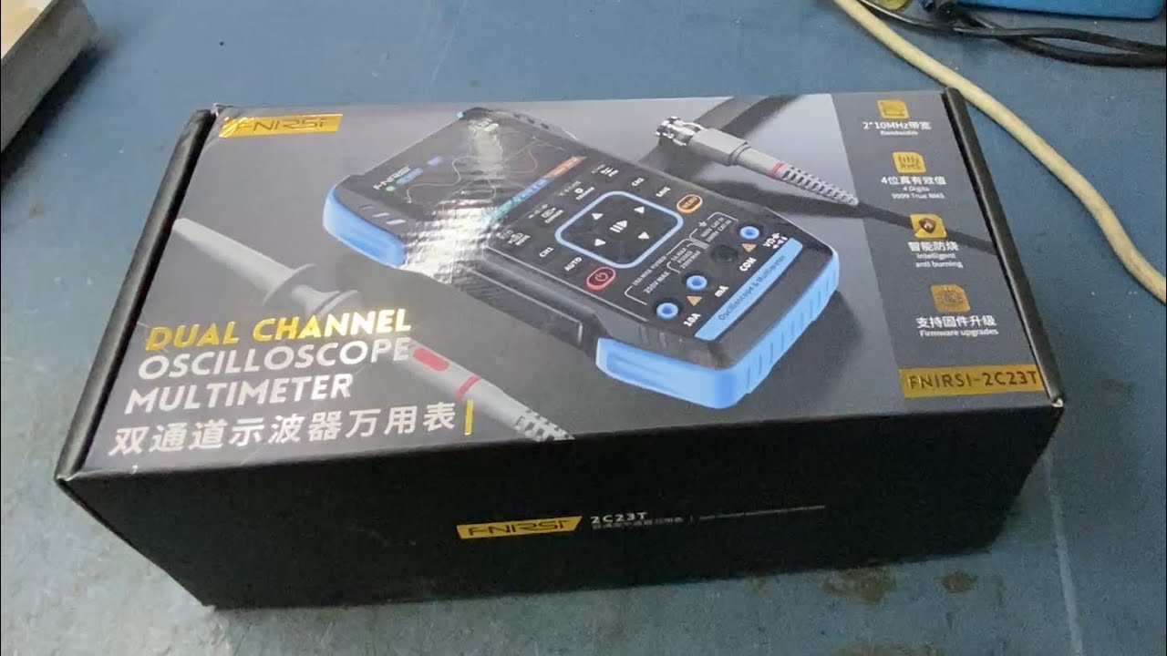 FNIRSI-2C23T oscilloscope multimeter review in Tamil