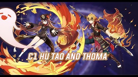 C1 Hu Tao and Thoma VS Abyss Floor 12 | feat. Ayaka and the Raiden Shogun GENSHIN IMPACT