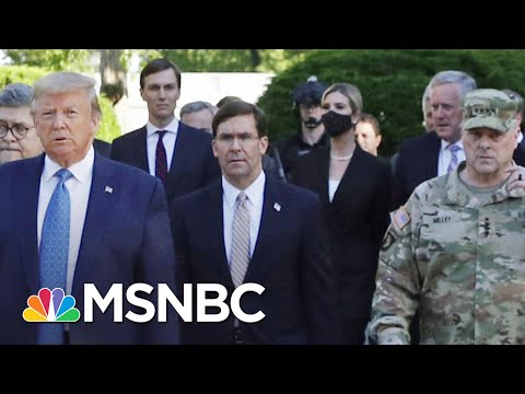 Joint Chiefs Chair Apologizes For Role In Trump's Church Photo-Op | MSNBC