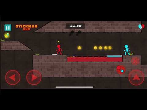 Stickman Duo - Red Stickman