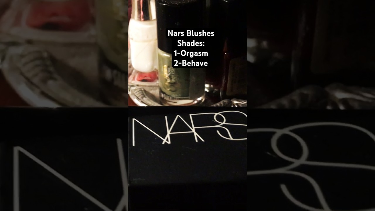 Nars Blushes In Shade Orgasm & behave. 