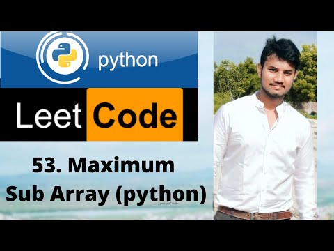 LeetCode-53.Maximum Sub Array