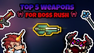 Top 5 Weapons For Boss Rush | Soul Knight