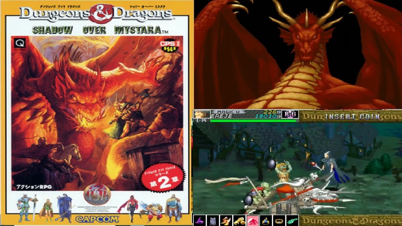 Dungeons & Dragons: Shadow over Mystara (ARCADE) + MAGIA INFINITA - YouTube