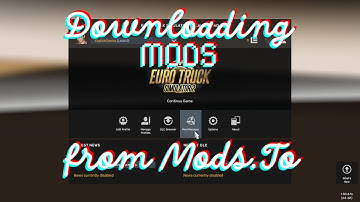 Downloading ETS2/ATS mods (non-steam workshop)
