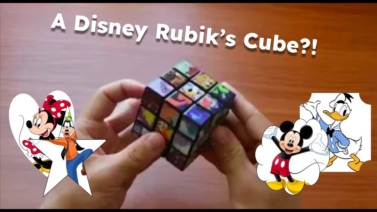 Solving the Disney Rubik's Cube! - YouTube