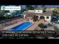 CS2779 Stunning 3 bedroom detached villa for sale in Catral