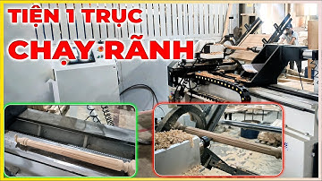 Máy Tiện CNC 1 Trục Cấp Phôi Tự Động QHCW 1530 AF SEMAC: Cụm Tiện Kết Hợp Router Gia Công Hoạt Tiết