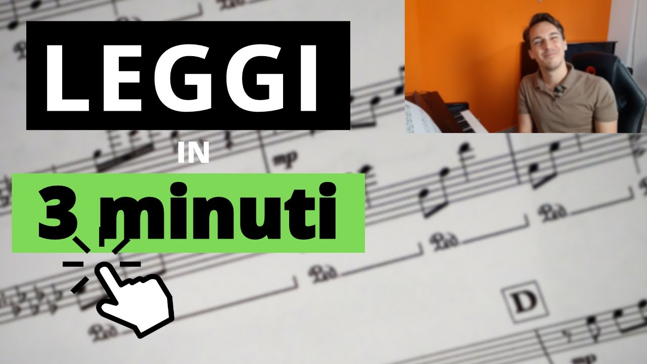Come Leggere le note sul Pentagramma in 3 MINUTI - YouTube
