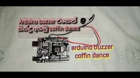 arduino with buzzer coffin dance