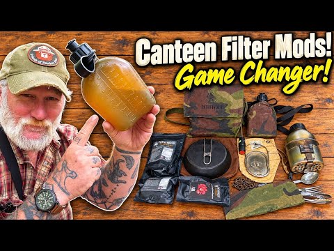 New Modifications to our PF Filter Canteen and Integration to Your Survival Kit