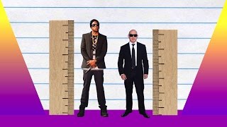 How Much Taller - Jay Z vs Pitbull!