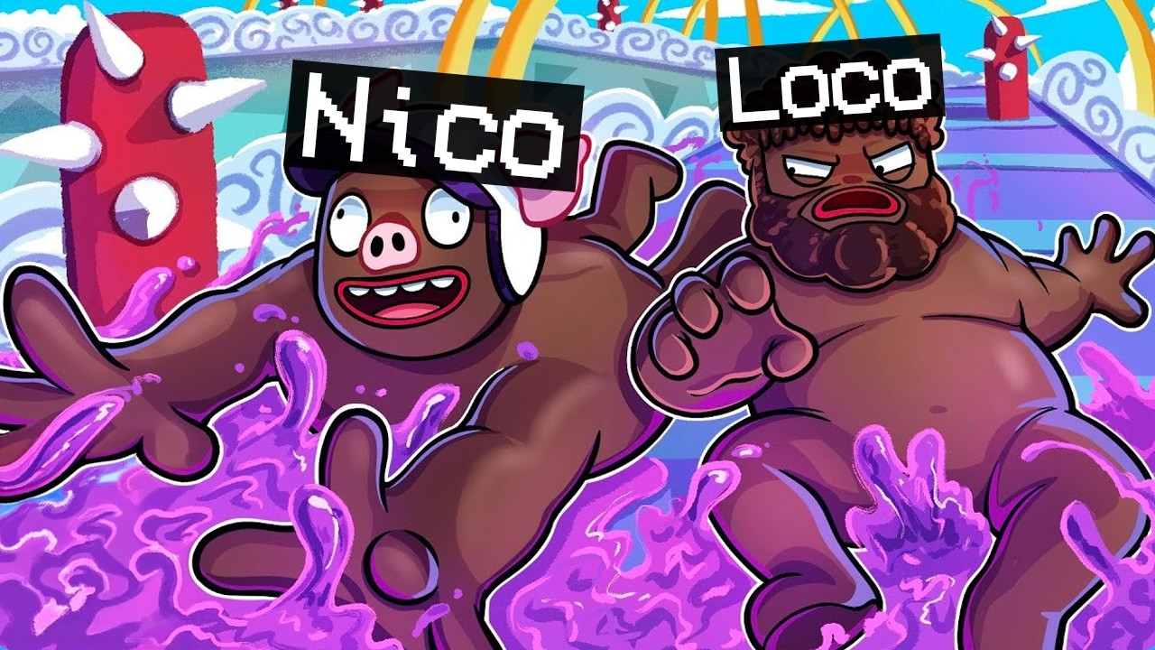 NICO, GIOCA A SUMO CON LOCO! (finito malissimo)