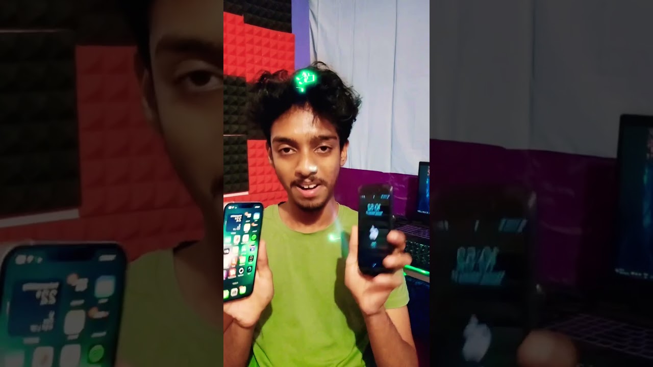 6 years old iPhone 7 vs iPhone 13 boot speed test⚡️😂