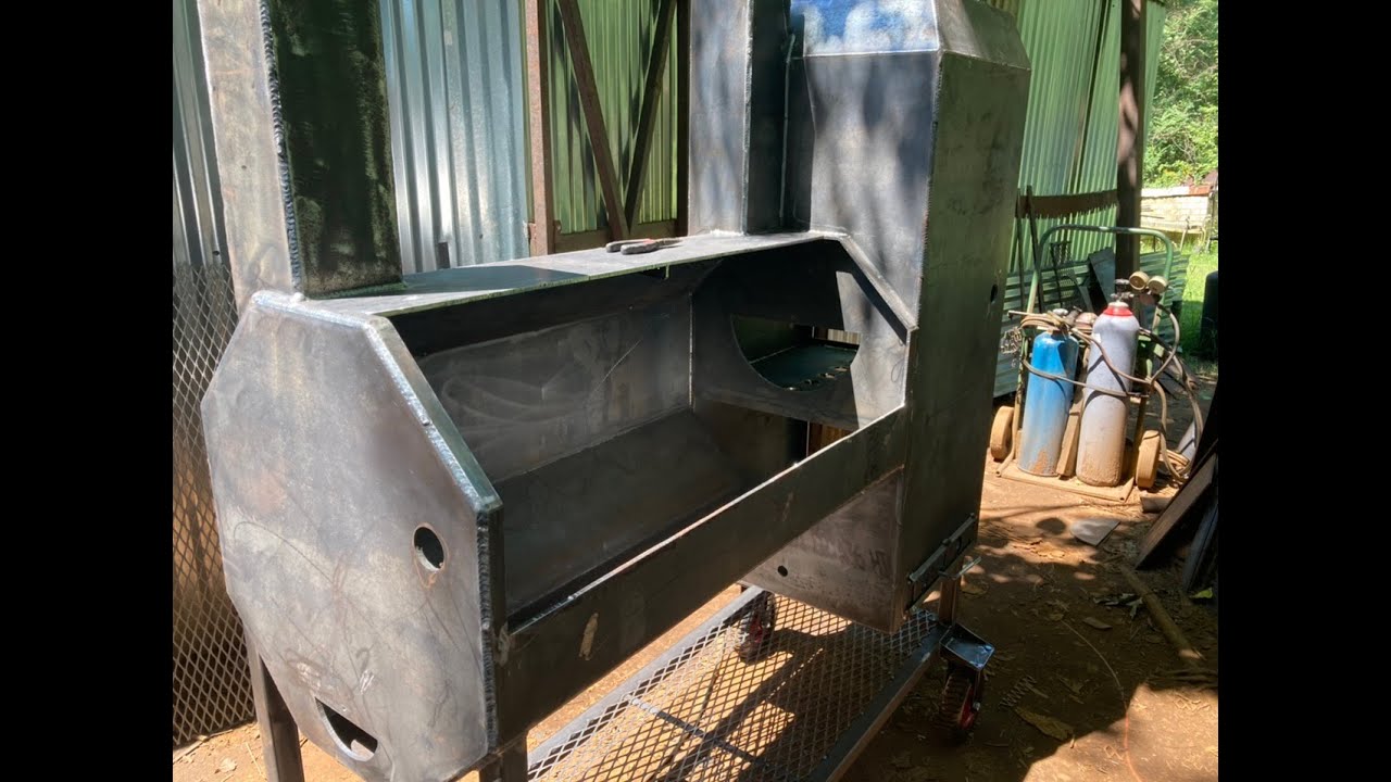 Bbq smoker and fire pit builds YouTube