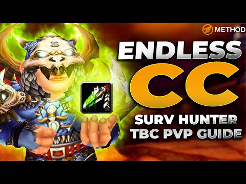 THE KING OF CONTROL!! - Classic Burning Crusade TBC Survival Hunter PVP Guide