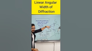 Linear Angular Width of Diffraction | Wave Optics Class 12 | warm-up match with physics Sachin sir