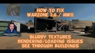 (Works 2024) How to Fix Warzone 2.0 Textures - See through buildings - Loading & Rendering Issues
