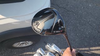 TSR3 Driver First Time On Course - TSR3 w/Tensei 1k Black - YouTube