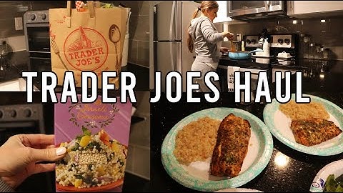 FIRST TIME SHOPPING AT TRADER JOE