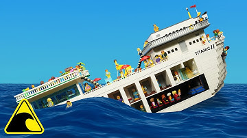 LEGO Cruise Ship Disaster: Sinking Titanic II