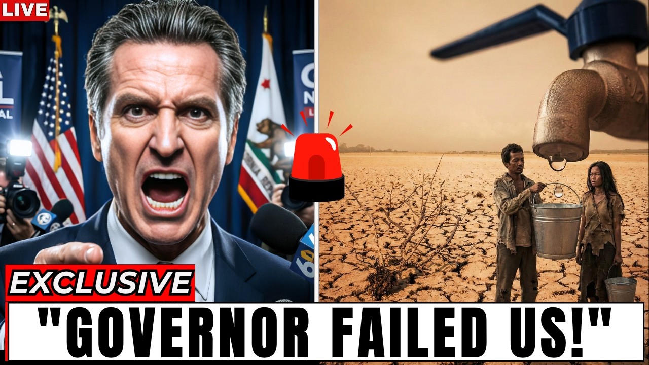 California Governor Under Fire as Coastal City Declares “Water Emergency” in Mid-Summer