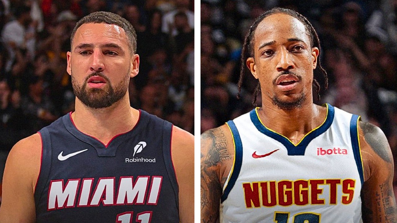 DeMar Derozan no Nuggets e Klay Thompson no Heat