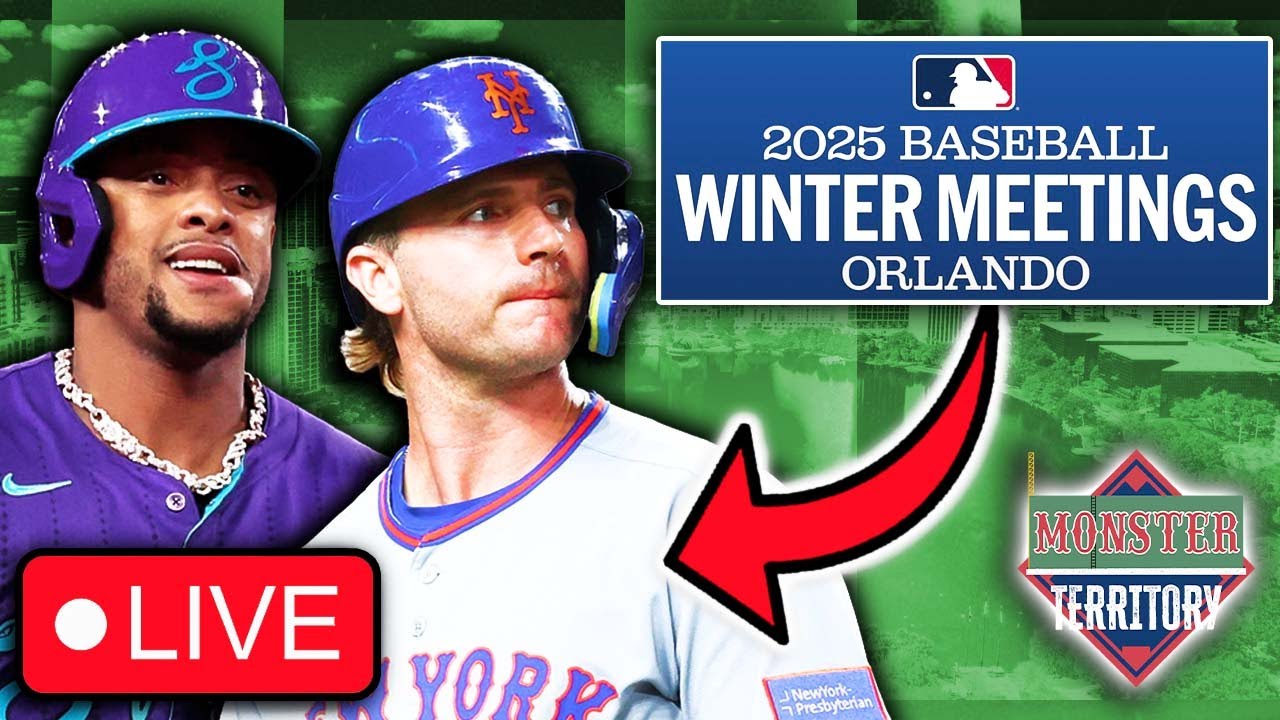 LIVE MLB Winter Meetings Day 1 Coverage- Red Sox MEETING with Pete Alonso?