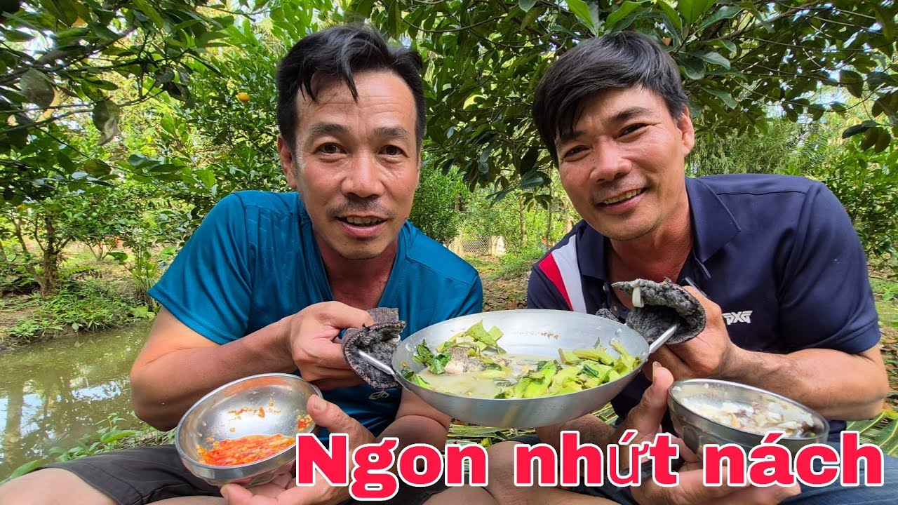 Cá Rô Phi nấu chua rau lực bình đậm chất quê hương. | Ẩm thực Nghĩa Phước 