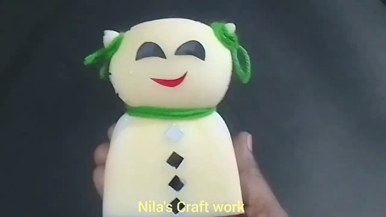 Easy summer craft, sponge toy, teddy bear making, easy craft.....,