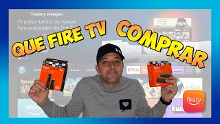 ? Que FIRE TV STICK COMRPAR - FIRESTICK de Amazon - 4K MAX