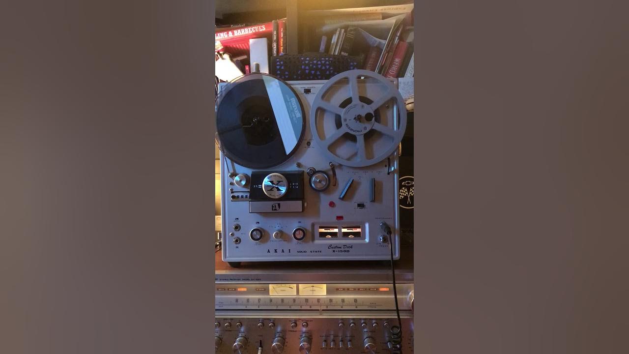 Akai X150D Reel to Reel YouTube