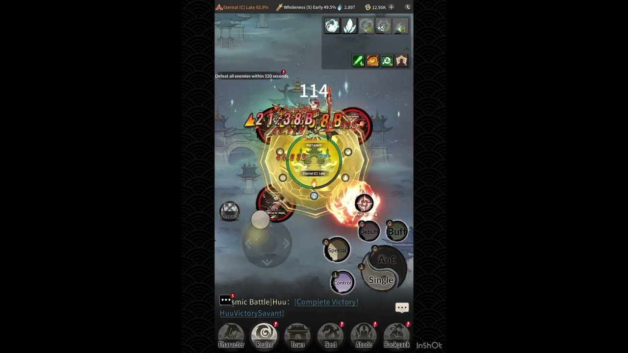 Idle Overmortal - Frostshell VS Conquest 🥹 