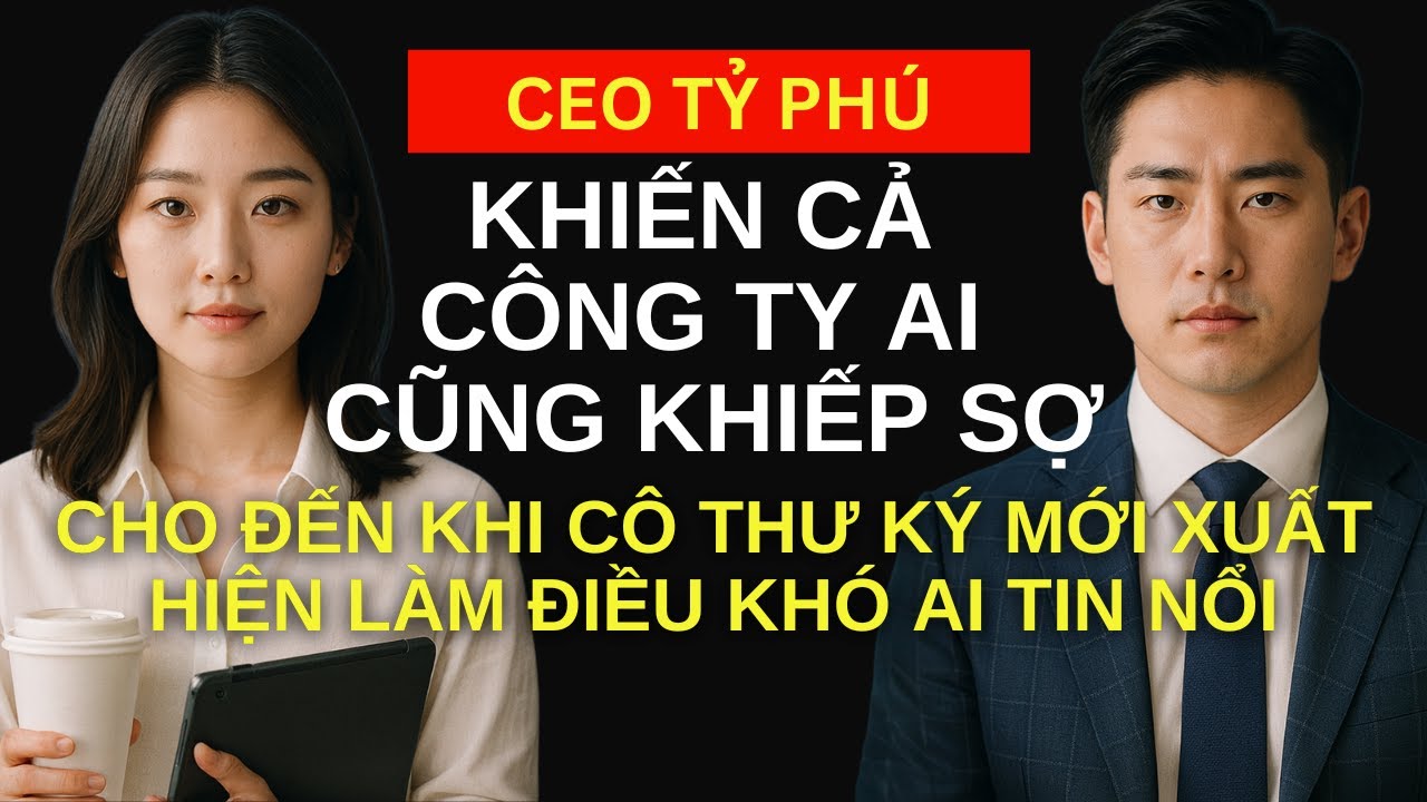 CEO Tỷ phú khiến công ty ai cũng nể sợ, cho đến khi cô thư ký mới xuất hiện và làm điều chưa ai làm
