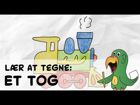 Video: Hvordan Tegne Et Tog