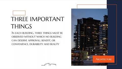 Architecture Slideshow - Kdenlive + Glaxnimate Proof of Concept