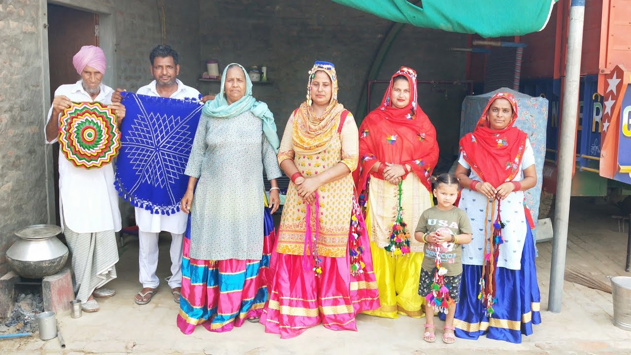65 ਸਾਲ ਦੀ ਬੇਬੇ ਅੱਜ ਹੱਥੀਂ ਬੁਣਦੀ ਆ ਰੁਮਾਲਾ ਨਾਲੇ ਫੁਲਕਾਰੀ ਈਨੂੰ ਤੇ ਹੋਰ। Panjaab Paidavar। Sukhi Shergill