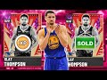 Dark Matter Klay Thompson XP and then we SELL HIM! NBA 2K21 Myteam INVINCIBLE Card HUNT