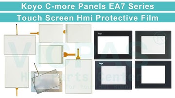 KOYO C-more Operator Panels EA7 Front Overlay Touch Screen HMI Replacement Repair