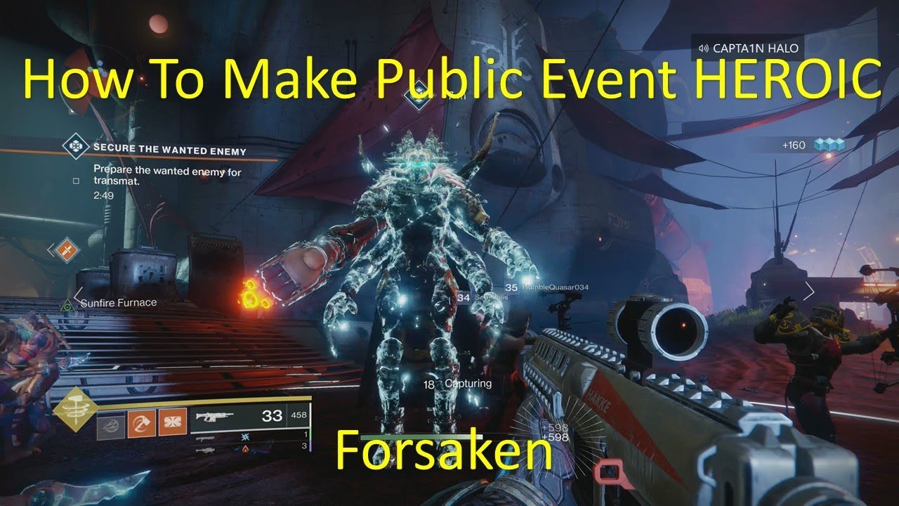Destiny 2 Forsaken | How to Do The Cyro Pod Heroic Public Event