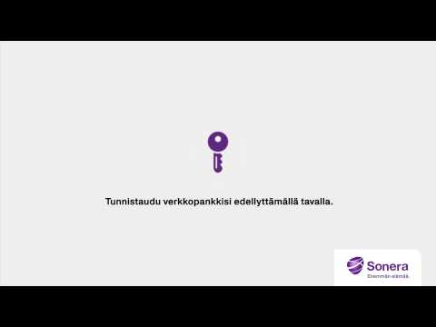 Sonera-tunnusten luominen ja hallinnointi