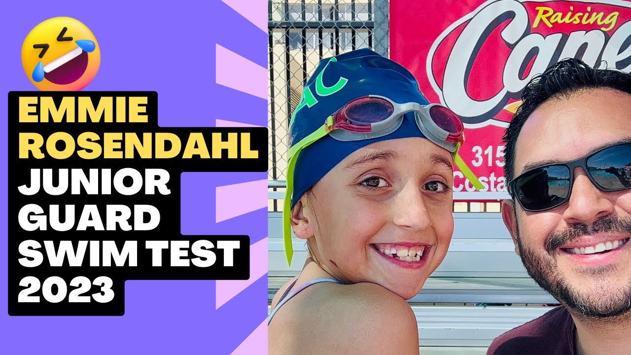 Emmie Rosendahl's 2023 Junior Guard Timed Swim Test YouTube