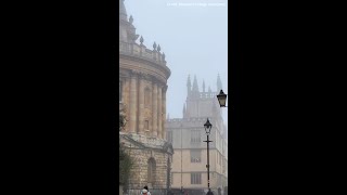 A misty morning in Oxford
