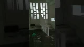 منزل نهي نبيل يغرق بمياه المطر في الكويت