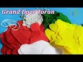 Grand door hangings  cloth toran   