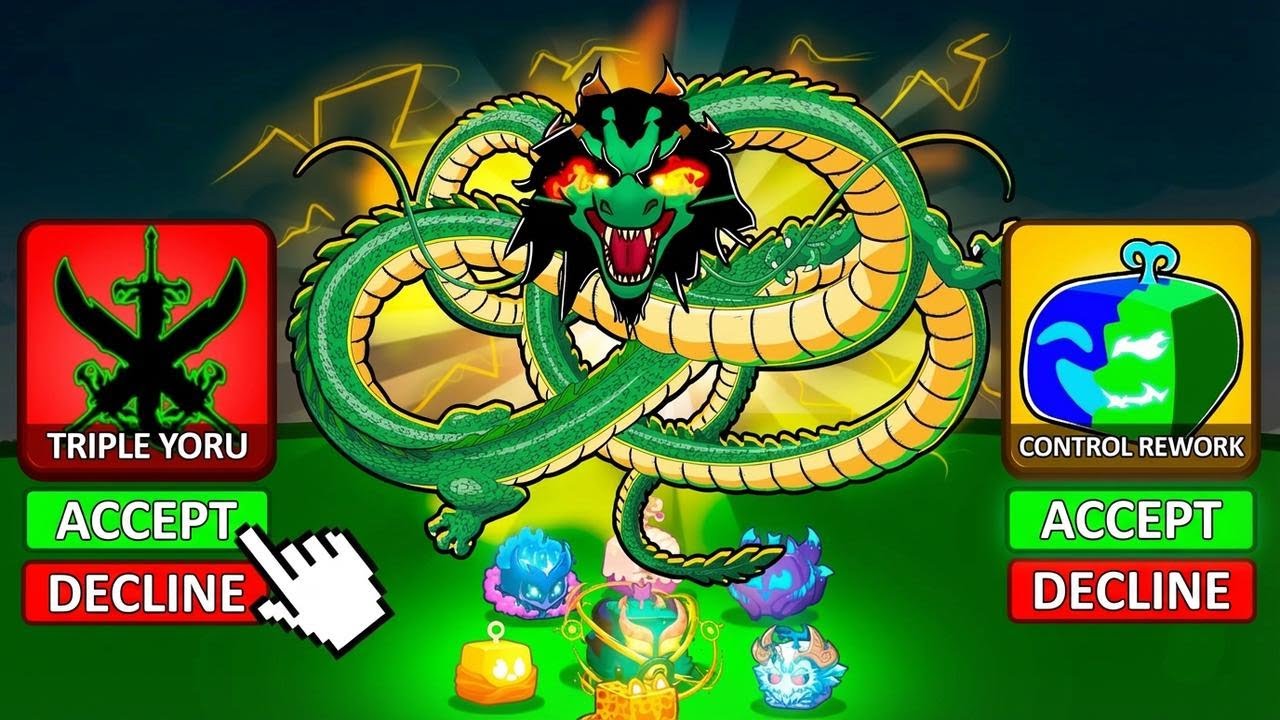 This Secret Dragon Gives You FREE Fruits in Blox Fruits 😲 - YouTube