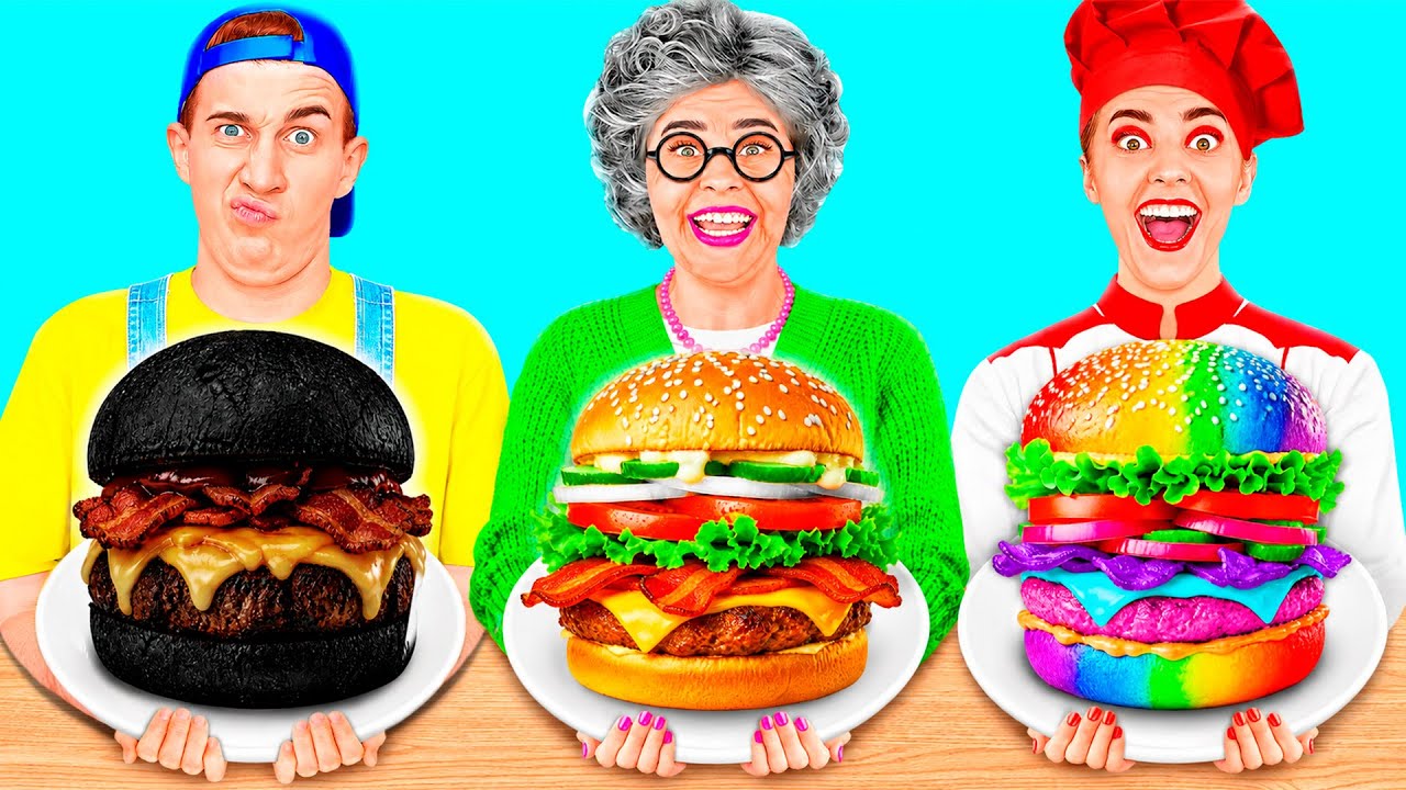 Me vs Grandma Cooking Challenge | Funny Kitchen Battle by Fun Challenge