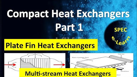 Compact Heat Exchangers Part 1- Plate Fin Heat Exchangers