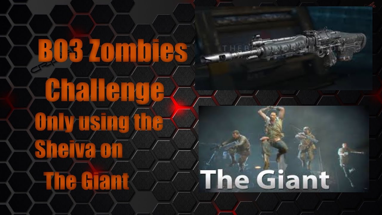 Bo3 Zombies- Only using the sheiva (high rounds!?)